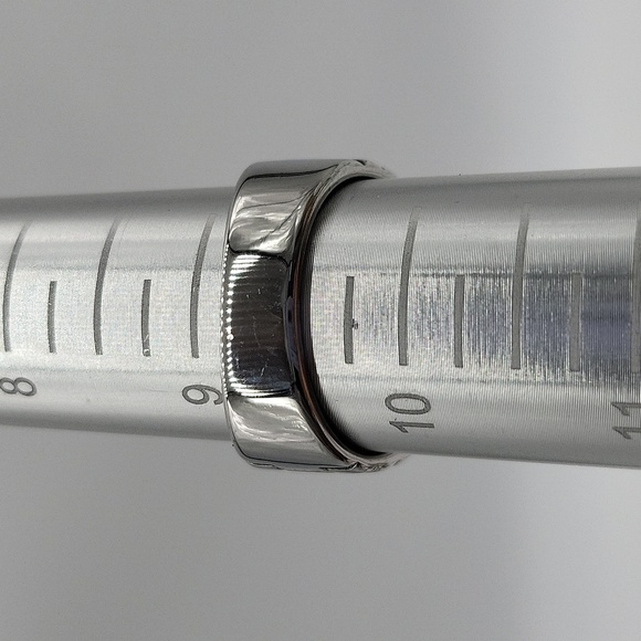 511- Mother Of Pearl Handmade Men's Ring Size 9 1/2 NWT - Picture 8 of 8